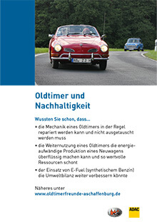 Oldtimer und Nachhaltigkeit